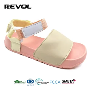 BSCI Kids Cloud Slide Sandals Comfy Toddler Boys Girls Stylish Eva Slippers Non Slip Thick Sole Shoes for Beach Pool Shower