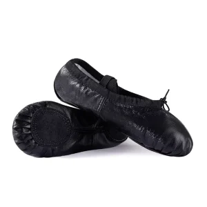 BW10 Genuine Leather Split Sole Cat Paw Ballet Shoes Kids Adult Women Soft Sole Chinese Folk Dance Training Shoes