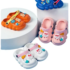 Baby Boy Cartoon Toddler Slippers Shoes Sleepers Slide Slipper Kid Sandals Slides Clogs