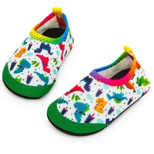 Baby Boys and Girls Shoes Barefoot Aqua Lightweight Socks With Thickened Toe Non Slip for Beach Pool Toddler Kids