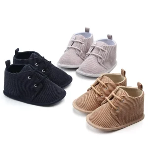 Baby Canvas Classic Shoes Newborn Boys Baby Toddler Shoes Infant Non Slip Soft Sole Baby Shoes