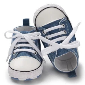Baby Canvas Classic Sneakers Newborn Print Star Sports Baby Boys Girls First Walkers Shoes Infant Toddler Anti slip Baby Shoes