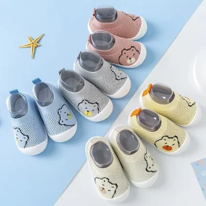 Baby First Walking Shoes Kids Trainers Toddler Boy Girl Non Slip Moccasins Mesh Sneakers Tennis Shoes M3683
