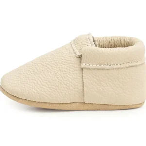 Baby Fringeless Moccasins Genuine Leather Slip-On Shoes for Boys Girls Newborns Infants Babies Toddlers