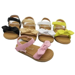Baby Girl Shoes 12 to 18month Elastic Summer Princess Beautiful Flat Infant Girls Sandals Outdoor