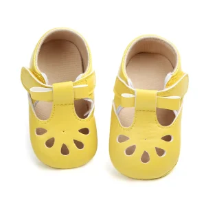 Baby Girl Shoes Baby Casual Princess PU Leather Shoes Dress Infant Soft Sole Shoes