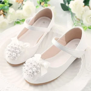 Baby Girl Soft Leather Princess Shoes Spring and Fall Children’s Leather Shoes Dance Ballet Kids Shoe