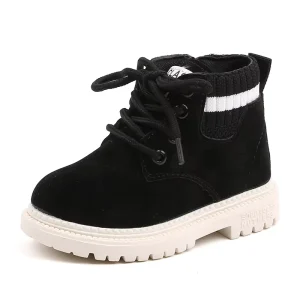 Baby Girls Boys Snow Boots Autumn Winter Kids Outdoor Casual Warm Shoes Soft Bottom Non slip Toddler Boot Child Flat Boots