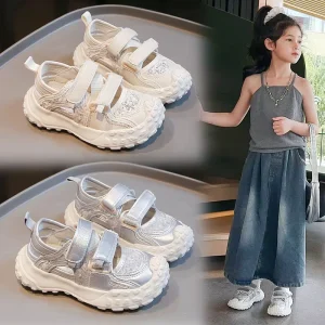 Baby Girls Sandals Kids Outdoor Shoes Casual Open Toe Baby Children Beach Sandals