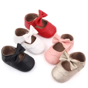 Baby Girls Shoes Rubber Sole High Quality Princess Dress Shoes Infant Toddler Shoes Newborn