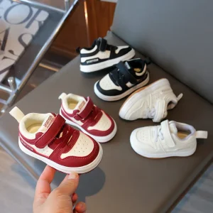 Baby Infant Sneakers for Boys and Girls Fashion Children’s White Casual Footwear Comfortable Walking Kids Sports Shoes