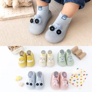 Baby Infant Walking Shoes for Boys & Girls Spring Autumn Floor Socks Shoes 0 3 Years Old Non Slip Soft Sole