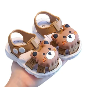 Baby Mix Sandals and Slippers Toddler Kids Sandals with Charm Child Summer Waterproof EVA Slide Slippers