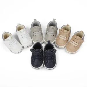 Baby Prewalker Shoes Infant Boys Soft Sole Toddler Walking Shoes Casual Walking PU Breathable Infant Sneakers Shoes