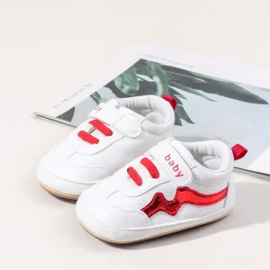 Baby Shoes Breathable Rubber Sole Infant White Sneaker Shoes Trend Baby Boy Sports Shoes