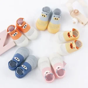 Baby Sock Shoes Anti Sliptoddler Shoes Rubber Cotton Toddler Shoes Sock Cotton