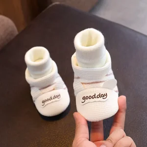 Baby Socks Shoes Infant Cute Cartoon Kids Boy Shoes Soft Rubber Sole Child Floor Sneaker Toddler Girls First Walker