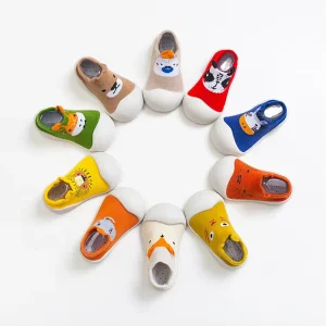 Baby Toddler Animal Cartoon Non Slip Baby Socks Shoes TPE Sole Floor Baby Shoes