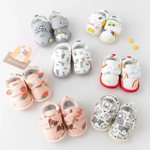 Baby Toddler Shoes Baby Slippers Soft Sole Non slip Walking Shoes