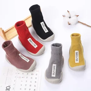 Baby Toddler Cotton Non slip Sock Shoes Unisex 6 24 Months Daily Use
