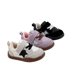 Baby Toddler Shoes Spring Autumn New Soft Sole Velcro Closure Anti slip Warm Outdoor Function PU Upper