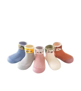 Baby Toddler TEP Non-Slip Soft Eco-Friendly Breathable Crew Height Custom Made Socks Shoes Floor socks