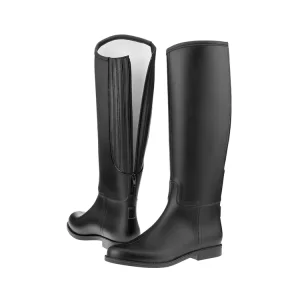 Back Zipper Unisex Equestrian Full Boots Waterproof Equestrian Children’s Boots Kids