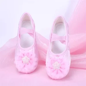 Ballet Baby Dancing Cute Stage Performance Paws Girl Dance Shoes Soft Soled Practice