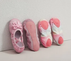 Ballet Dance Practice Shoes Ballet Shoes Glitter Dance Slippers Kid Stretch Girls Adult Canvas Fitness Ballet Flats Shoes