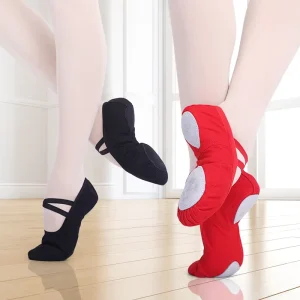 Ballet Shoes for Girls Kids Gymnastics Shoes Ballerina Dance Shoes Sneakers Children