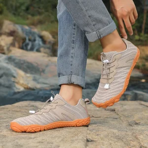 Barefoot Sneakers Wide Toe Box Zero Drop Minimalist Hiking Shoes For Men Women Breathable Lightweight Mesh