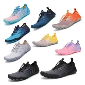 Barefoot Water Shoes Water Sports Aqua Shoes Beach Diving Shoes Barefoot Quick dry Aqua Yoga Socks Slip on for Men Women Kids