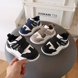 Basketball Style Kids Designer Sneakers Light Weight Children’s Sport Shoes Fashion Baby Boys Casual Shoes