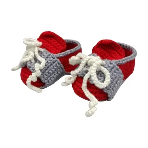 Best Sale Crochet Shoes Infant Girl Boys Winter Handmade Baby Shoes with Knit Crochet Socks