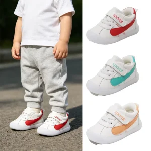 Best selling Boys’ and Girls’ Sports Shoes Soft and Breathable Casual Shoes for Girls Suitable for Children’s Everyday Wear