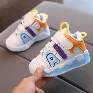 Big Children’s Stylish Shoes Casual Soft Rubber Soled Unisex Baby Sports Shoes