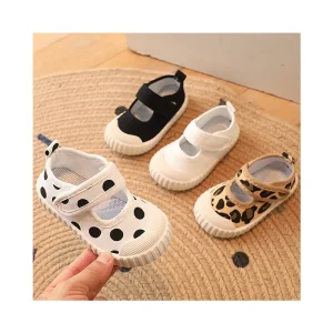 Black White Baby Summer Shoes Latest Designer Footwear for Toddlers Children Fashion Sport Canvas Shoes School Kids
