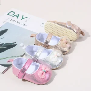 Bling Design Soft Sole Baby Girl Shoes Newborn Infant Shoes for Girls