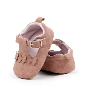 Bow Decorated Baby Girl Dressing Princess Shoes Toddler Shoes