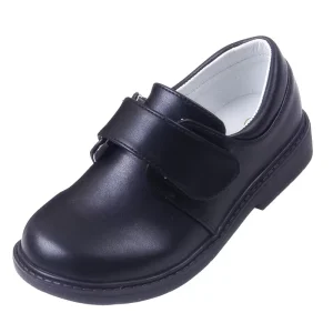 Boy Non slip PU Leather Shoe British Style School Performance Kids Wedding Party Children Flats Formal Occasions Solid Color