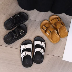 Boy Shoes Summer Children Outdoor Beach Wear Soft Sole Casual Kids Slippers