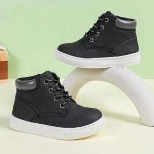 Boys Ankle Snow Boots Winter 4 Colors Thick Non-Slip Sole for School