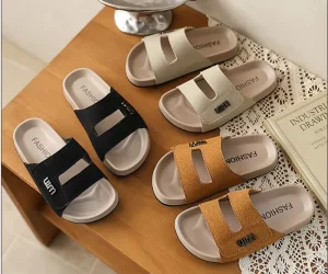 Boys’ Breathable Summer Sandals New Style Indoor/Outdoor Slide Sandals for Older Kids Shoes Sandals