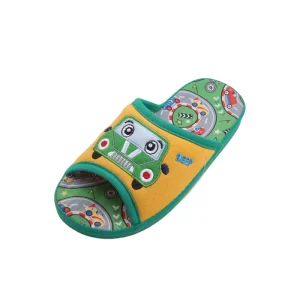 Boys Cartoon Slippers Summer Lightweight Anti Odor Non Slip Soft TPR Outsole Indoor Outdoor Use