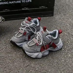 Boy’s Casual Slip-resistant Sports Shoes Children’s Shoes Girls Children Student School Sneakers