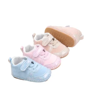 Boys Girls All Seasons Toddler Shoes New Design Comfortable Anti-slip TPR Soles Light EVA Solid Color for 0-18 Months Babies