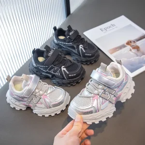 Boys & Girls Children’s Sports Shoes Spring Autumn Solid Color Breathable Lightweight Comfortable Torre Shoes