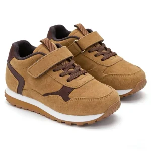 Boys Girls Kids Trainers Sneakers Non Slip Lightweight Running Outdoor Activities Custom PU Suede Children TPR