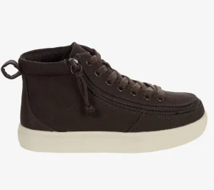 Boys Girls Vulcanized Zip up Sneakers Walking Kids Breathable Shoes