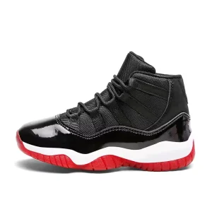 Boys’ High-Top Basketball Shoes Athletic Sneakers for Students Breathable Running Shoes for Kids Summer Spring Thousand Layer